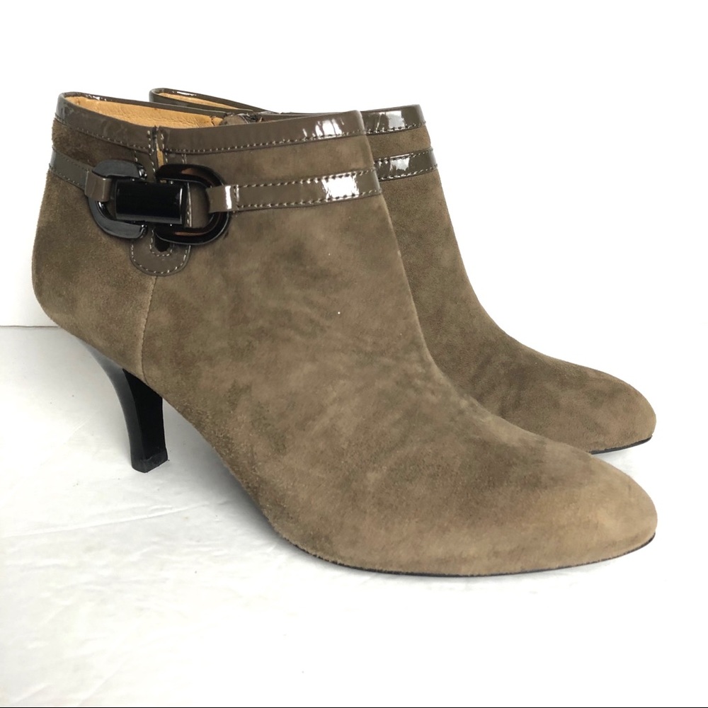 Sofft suede leather Belvedere ankle boots booties